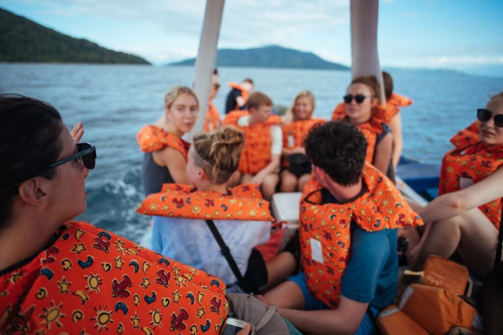 Boat to Camp