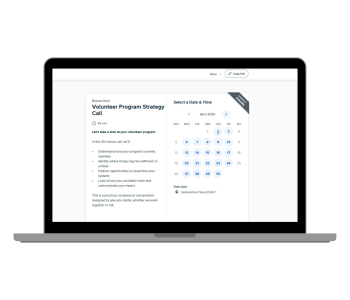 Volunteer Program Consultancy Book a Discovery Call